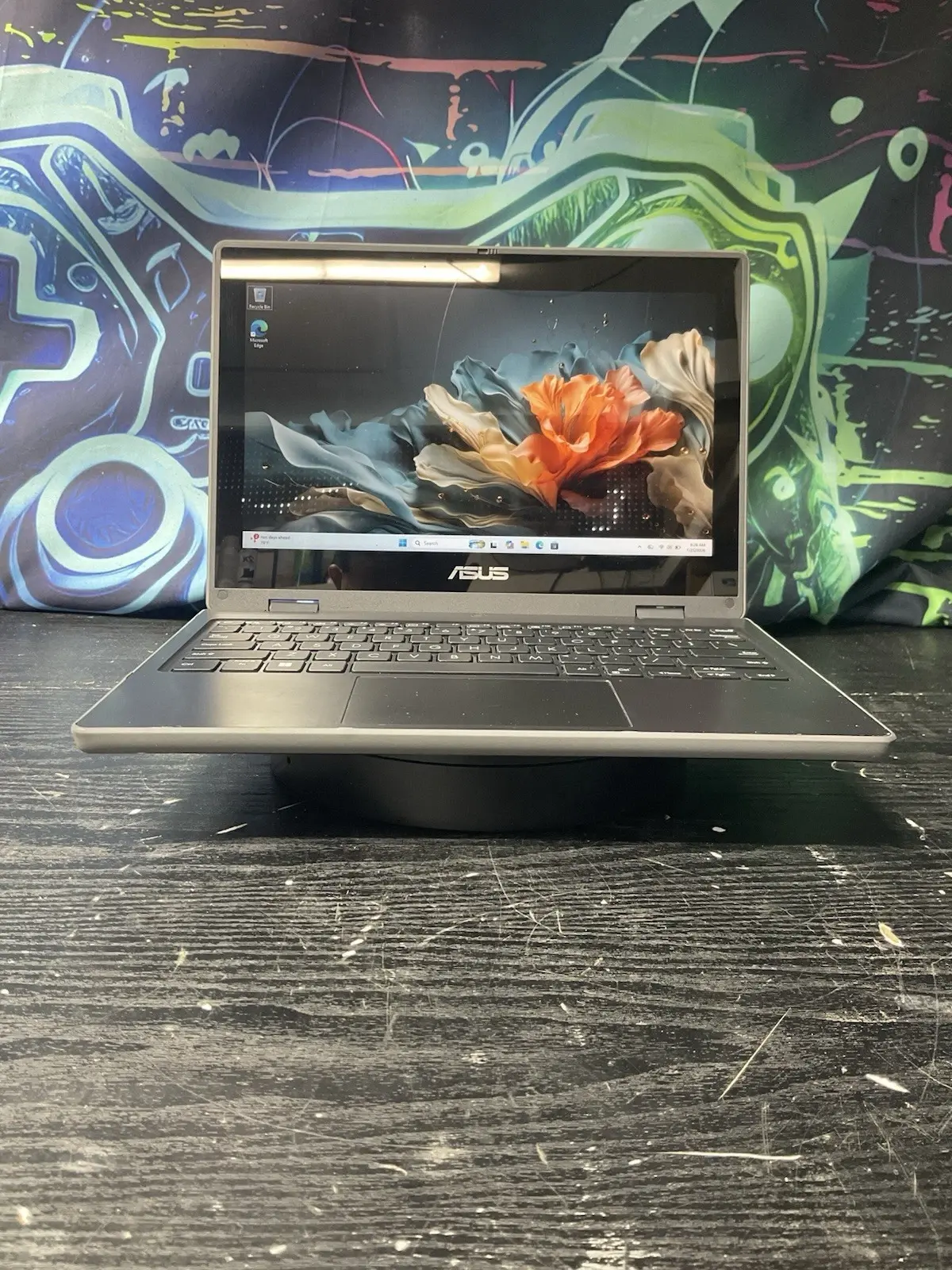 ASUS BR1100 2-in-1 Touch 11.6" Laptop with 128GB eMMC, Intel Celeron N4500, 4GB RAM, Ideal for Everyday Use