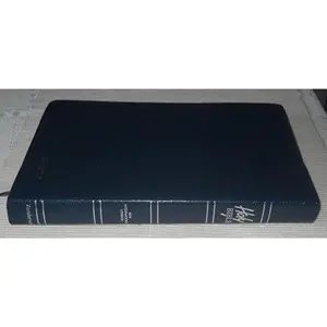 USED-Holy Bible: The New Student Bible/New International Version/Navy Bonded Leather/Expanded and Updated by Anonymous (Unknown)