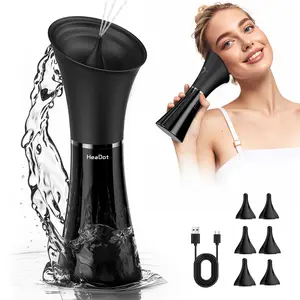 HeaDot Electric Ear Wax Cleaner - Water Powered, 6 Tips, 4 Pressure Modes, Effective for Ear Wax Buildup - Viral Ear Cleaning Kit