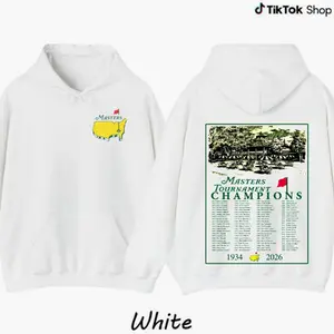 [SALE OFF 50%] Masters Tournament Champions 1934–2026 Hoodie/Sweatshirt/T-Shirt, Augusta National Golf Club Graphic Tee, Vintage Golf Winners List Shirt, Unisex Cotton Golf Shirt, Sports Fan Apparel, Golf Lover Gift 1ED