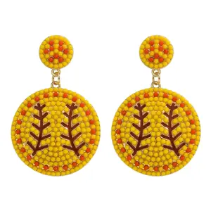 Softball Earrings