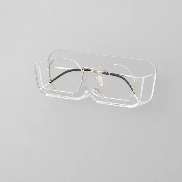 Clear Eyeglasses Storage Rack for Glasses and Sunglasses, 1 Pack