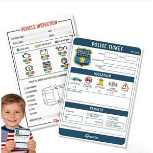 Tiny Expressions Playtime Notepads | Pretend Play for Kids | Imaginative Role Play | Kindergarten Learning