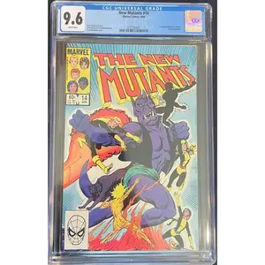The New Mutants #14 Tom Mandrake Cover CGC 9.6