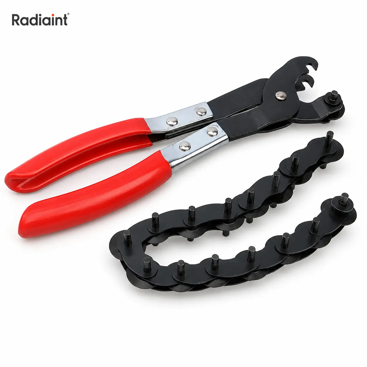 Radiaint Heavy Duty Pipe Cutter Tool, 19-76mm Chain Cutter for Exhaust Pipes, Copper, PVC and Iron Pipes, Fast Cutting Tool for Auto Repair, Garage & DIY Projects