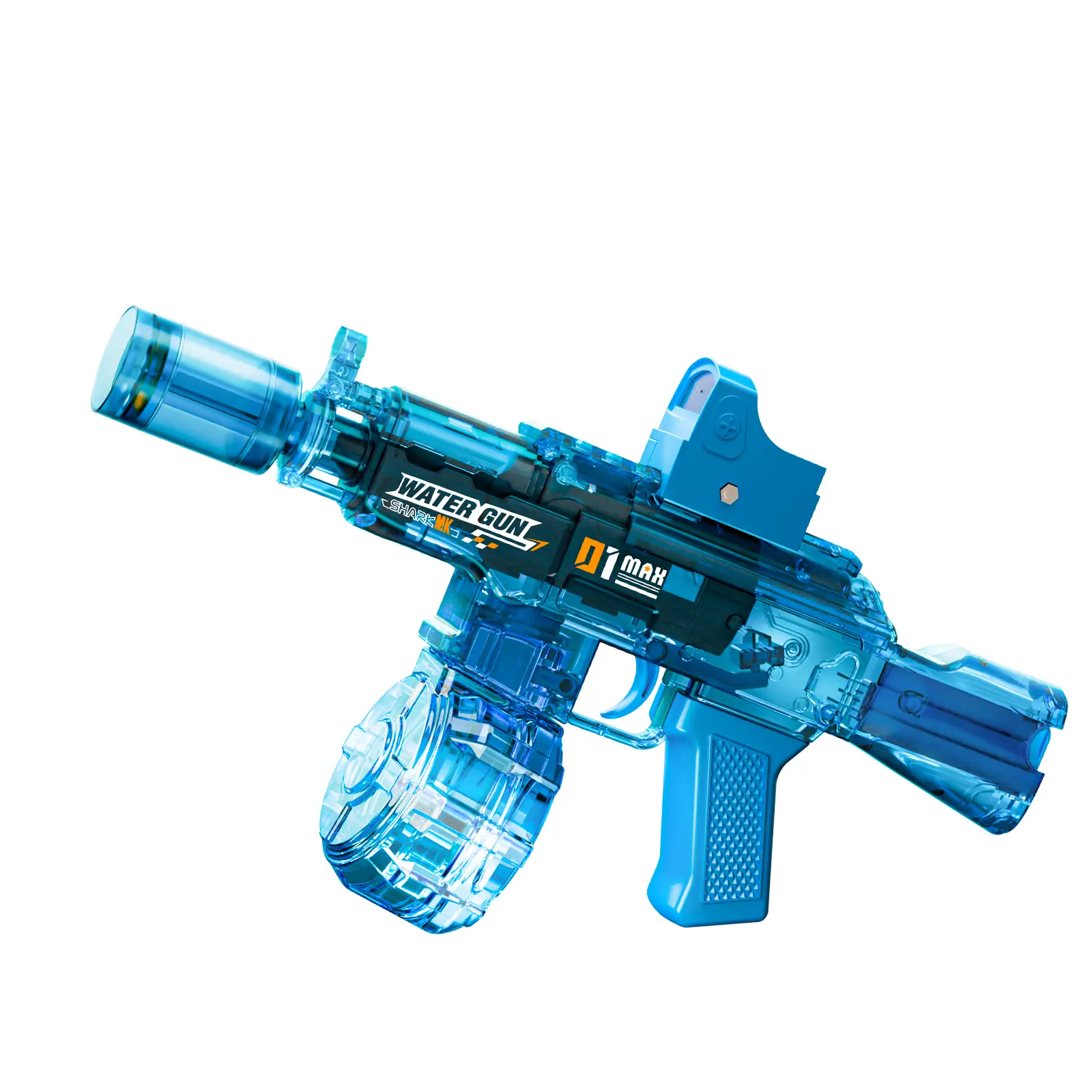 Ultimate Battle Powerful Electric Water Gun, Automatic Squirt Gun with Glowing Muzzle 320cc High Capacity, Up to 32 FT Range, Outdoor Summer Party Toy OutdoorFun for Adults &Kids Toys Summervibes