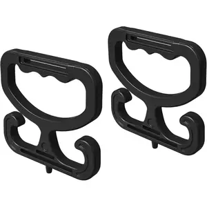 Heavy Duty Grocery Carrier Handle 2-Pack, Super Strong Bag Accessory Holder, Each Holds Up to 80lbs, Easy to Carry Multiple Items, Suitable for Outdoor & Home Use