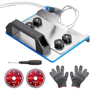 45 Degree Tile Chamfering Tool, Suitable for Tile 45 Degree Chamfering Cutting Angle Grinder Bracket, Compatible with 100mm Angle Grinder, Adjustable Angle