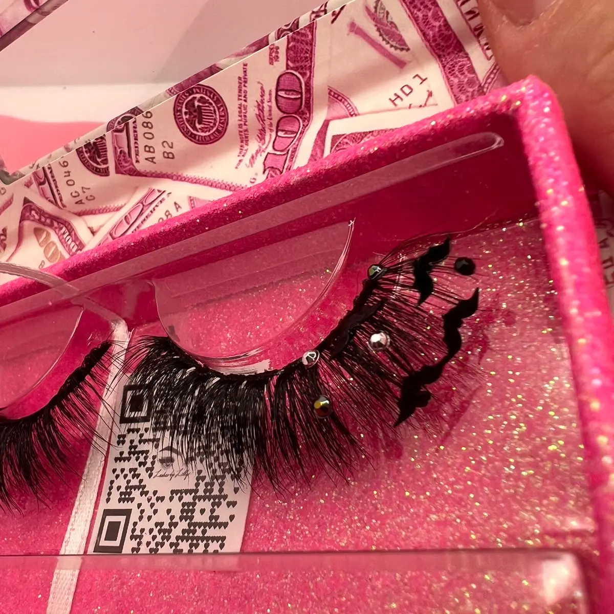 Rhinestone Bat Lash