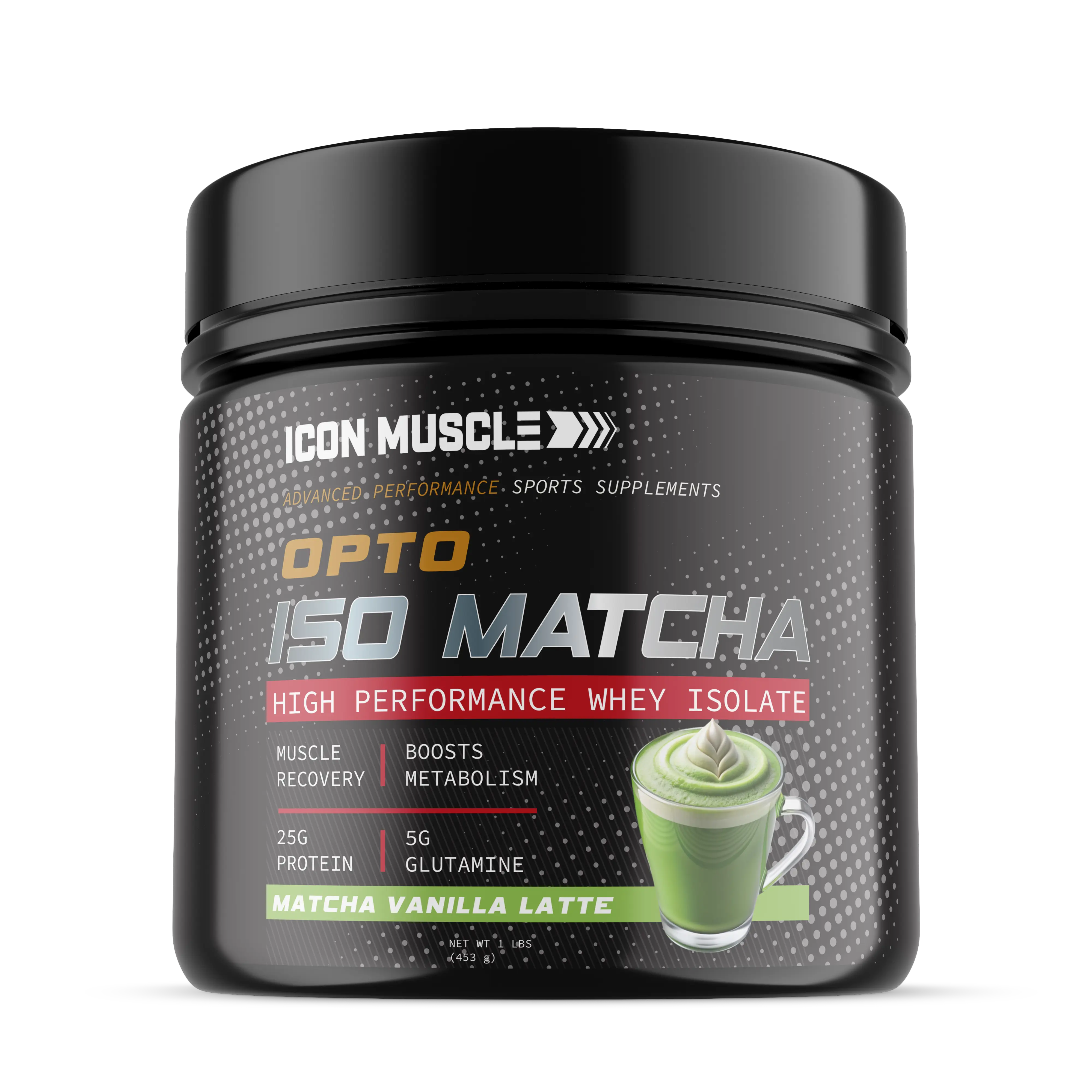 Opto Iso Matcha Vanilla Latte
