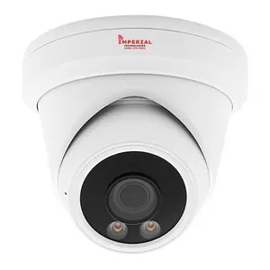 Imperial 6MP PoE AI Security Camera 24/7 Color Night Vision Human Vehicle Detection IP67 Two-Way Audio