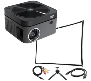 Impecca DVD Home Theater Projector 5400lm/110 ANSI 720P 120"