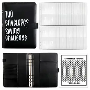 100 Envelopes Couple Saving Challenge, Budget Control Binder, Savings Challenge Guide Book, Cash Reserve Notebook, Couple Budget Planner, Holiday Gifts Expense Tracker