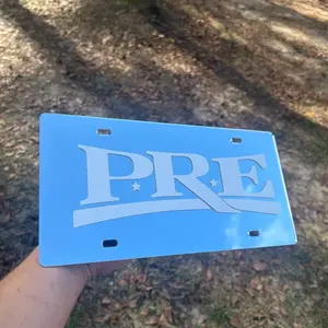 Paper Route Empire Front License Plate -PRE Design for Vehicles (Universal 12x6)