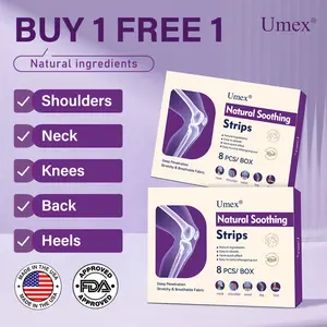 【BUY 1, GET 1 FREE】Umex Soothing Joint Patches -Long-Lasting Relief for Arthritis, Knee & Shoulder Pain | Ideal for Seniors, Athletes & Office Workers