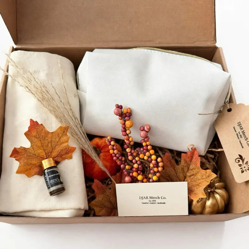 Custom Fall gift boxes -
