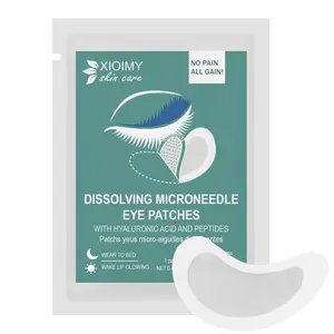 Hydrogel Under Eye Patches with Plant Extracts, Moisturizing & Firming, Brightening Effect, Suitable All Skin Types, Micro Needle Design