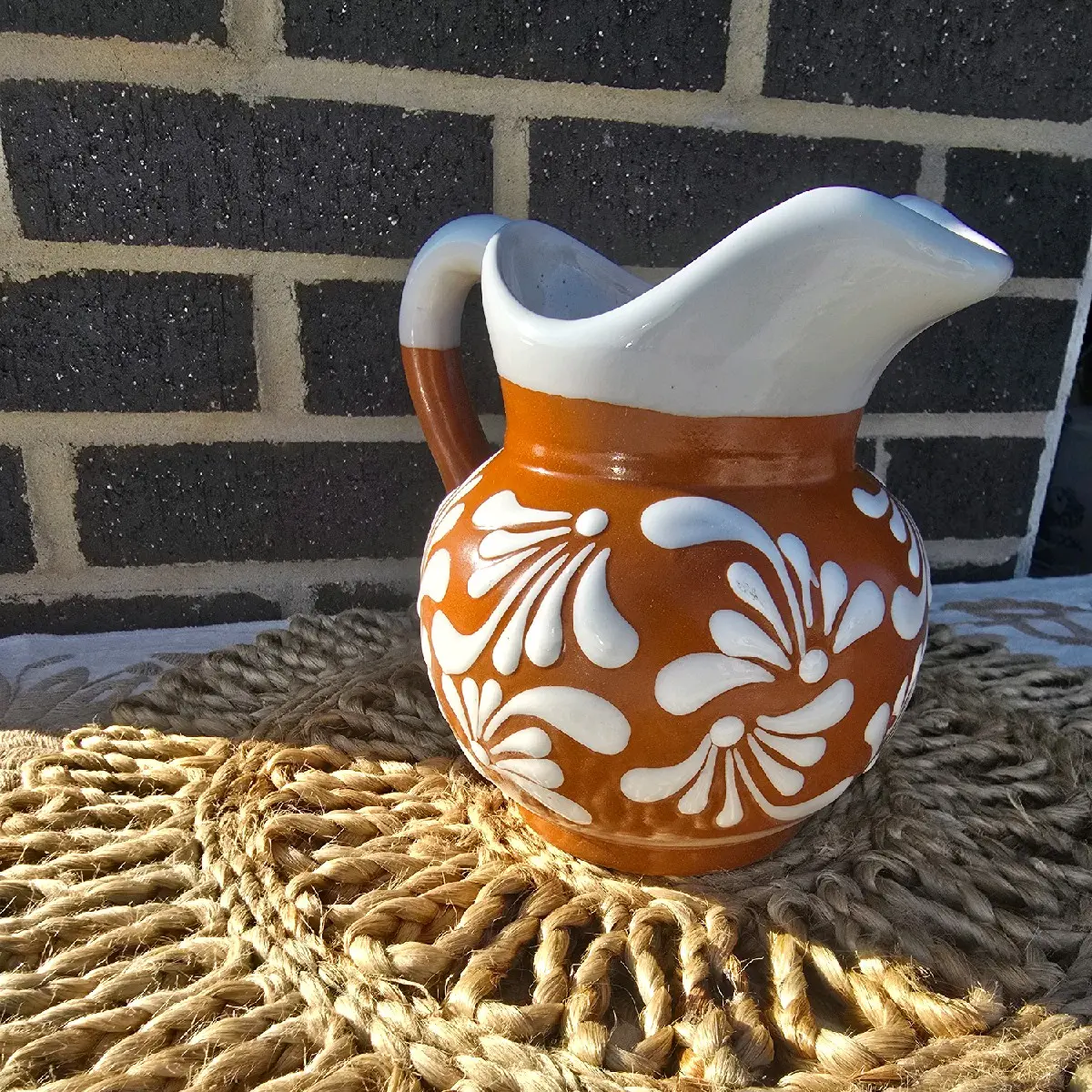 Creamer Small Clay Pitcher Creamer Small Clay Pitcher