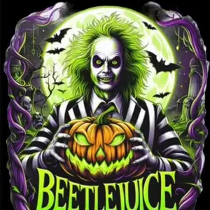 "Beetlejuice" Unisex Graphic Tee Cotton