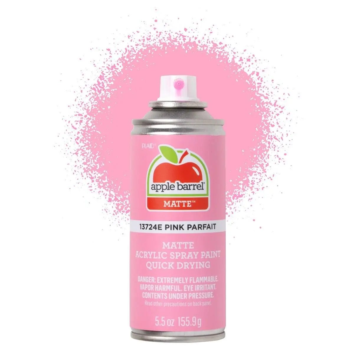 Apple Barrel Matte Acrylic Spray Paint – Pink Parfait -13724E