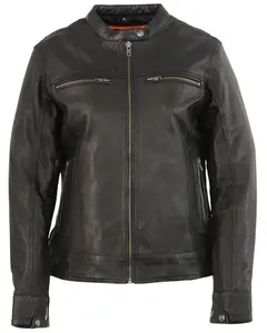 Milwaukee Leather Women's Women'S Lightweight Triple Stitch Vented - Mll2551