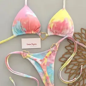 New Sexy Micro Bikini Set Swimsuit Thong Female Bathing Brazilian Women Swimwear Biquini Suit Sexy Up Bikinis Mujer