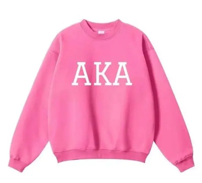 Puff print AKA crewneck