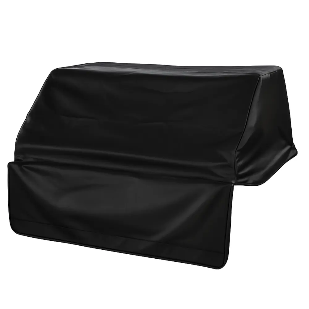 Built-In BBQ Outdoor Gas Grill Cover 30"L x 30"D x 16"H Vinyl Black