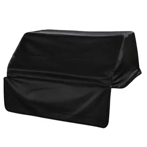 Built-In BBQ Outdoor Gas Grill Cover 36"L x 30"D x 16"H Vinyl Black