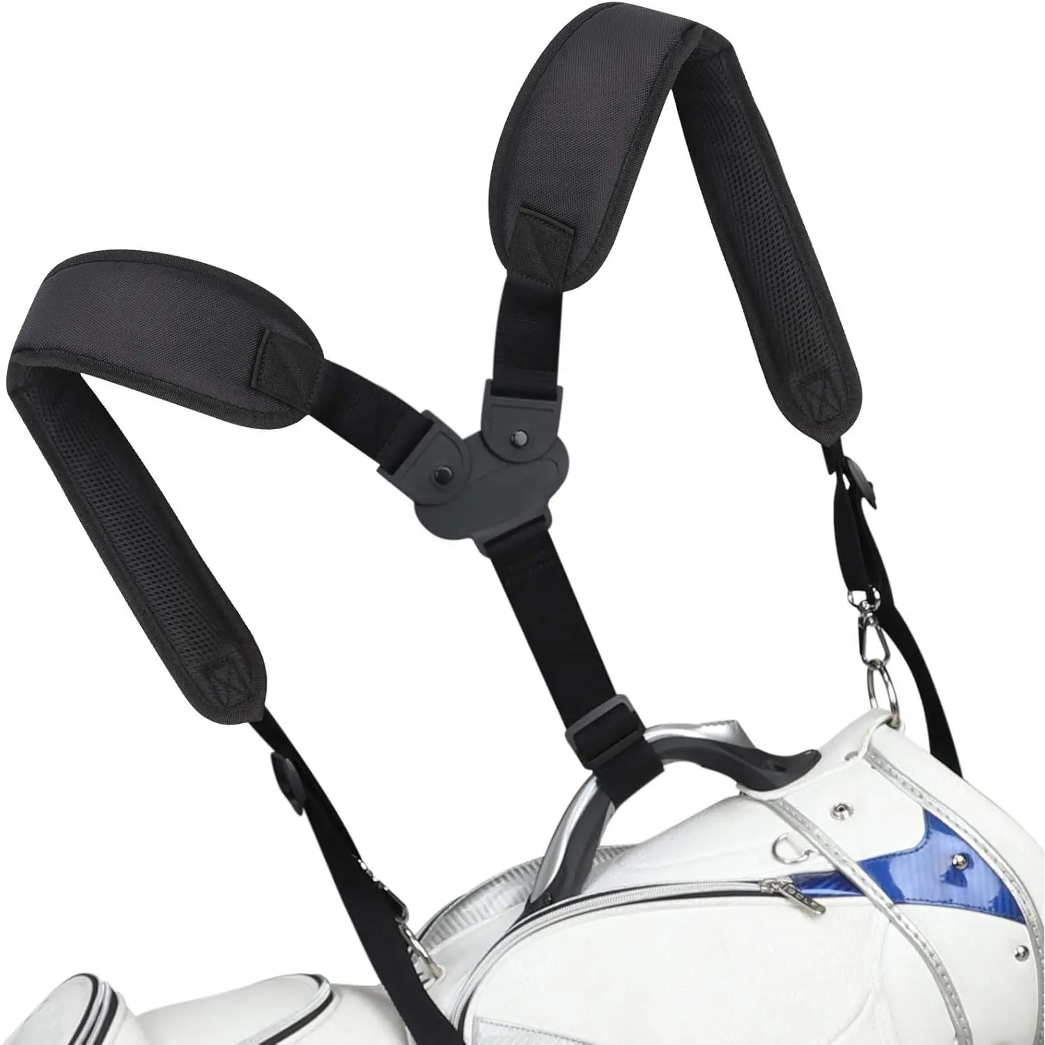 Golf Bag Straps Swivel Backpack Straps Golf Bag Double Strap, Backpack Straps Replacement Adjustable Bag Strap
