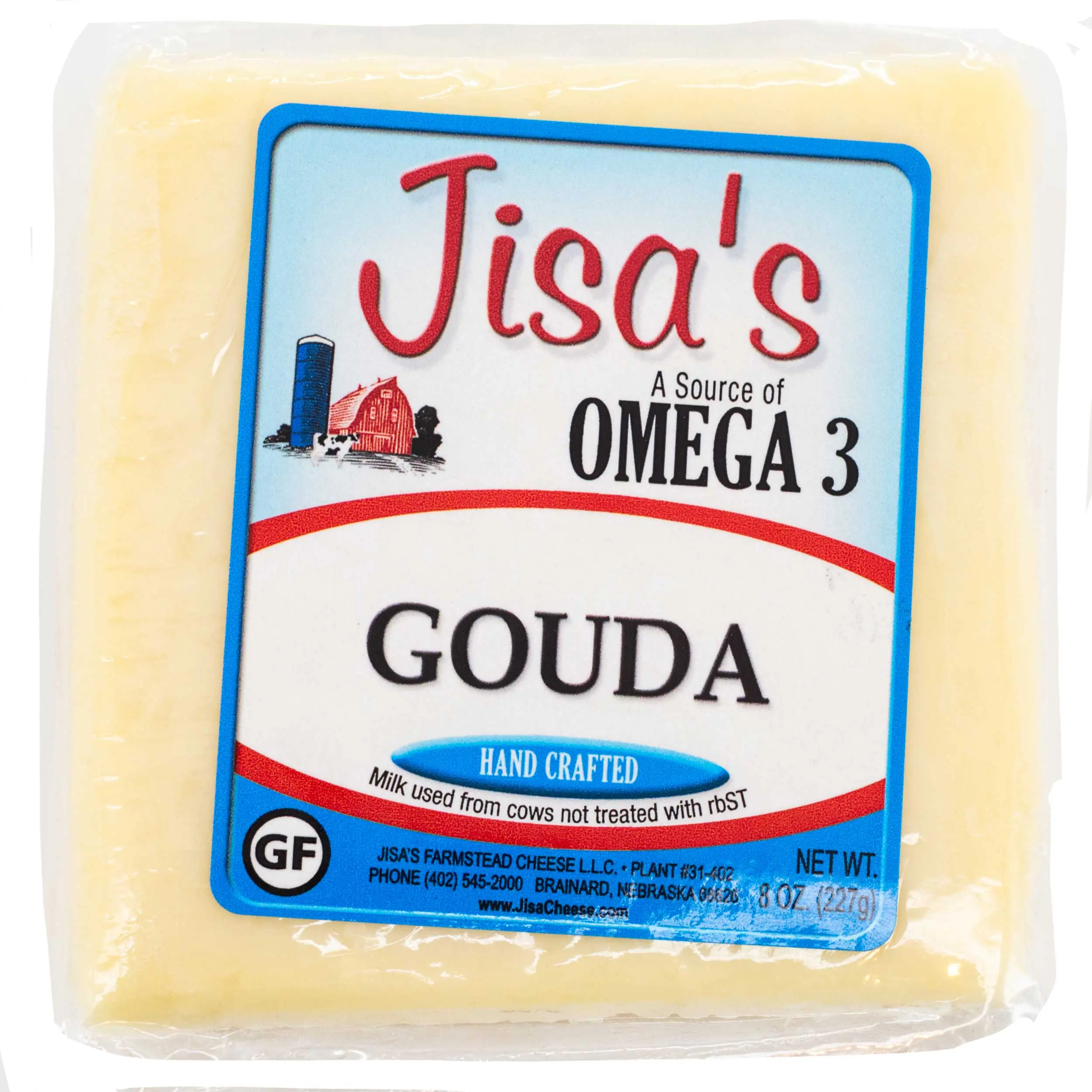 Gouda Cheese Block | 8 oz | Jisa's Farmstead Cheese