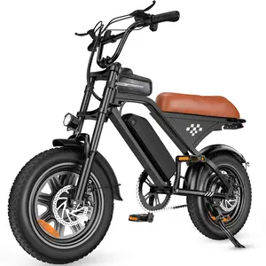 Electric Bike - 350W/500W/750W Peak Motor Electric Bicycle, 20/22/28MPH, 50+ Miles, Removable Battery, Shock Absorber, 5 Speed E Bike, 16/26” Tire Commuter Electric Bicycle for Adults
