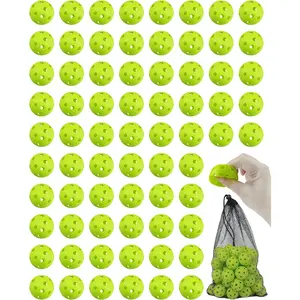 70 Pack Mini Practice Baseballs, 1.65in Hollow EVA Plastic Training Balls with Limited Flight for Indoor Practice and Hitting, Improves Hand-Eye Coordination