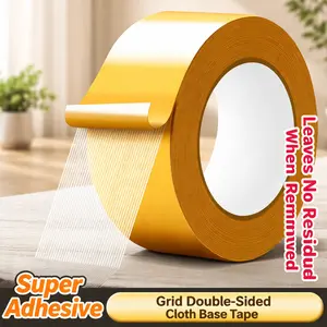 Waterproof Removable Heavy-Duty Double Sided Tape – Strong Stickiness, Leaves No Residue, Perfect for Home Decor, Balloons, Wallpaper and Carpets