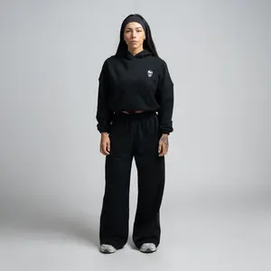 Gymreapers Women's Heavyweight Warm-Up Set Made With TerryTrain Terry Fabric Odor-Resistant Finish