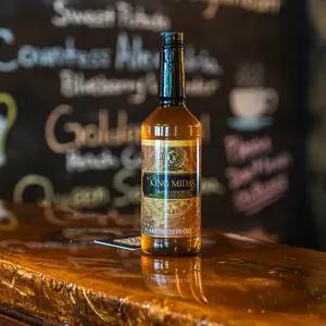 Omni Coffee Brands, King Midas, Biscotti Cookie Butter Flavor, Perfect for Coffees, Teas, and even Food like pancakes