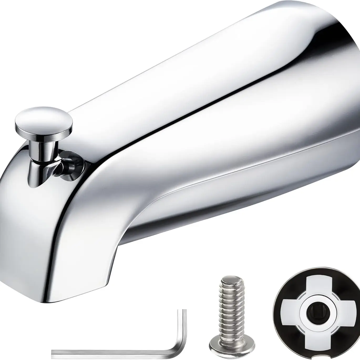 Modern Bathroom High Arc Waterfall Faucet with Dual Functionality, Durable and Easy Clean Design, Ideal for Kitchen Sink and Bath Tub Use, Faucets for Bathroom Sinks