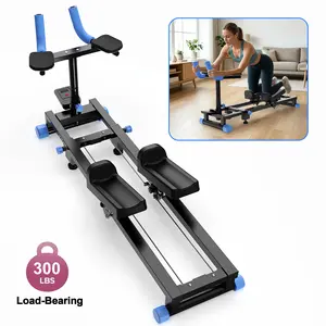【KINMAC】300lbs Crawl & Spine Twist and Stretch Trainer, Adjustable Back Stretcher Crawling Machine for Lower Back Exercise, Core Activation & Full-Body Workout