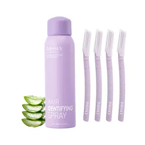 Hair Identifier Spray for Face Shaving & Dermaplaning, Skin-Safe Facial Hair Highlighter for Precision Shaving, Exfoliating & Skin Care Spray for Women & Men