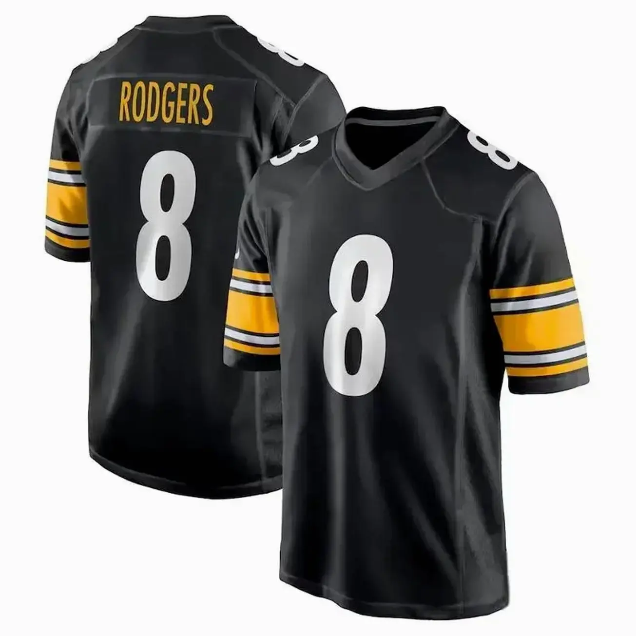 Full Print Aaron Rodgers #8 Jersey Shirt, America Football Jersey, Sport Clothing, Football Uniform, Jersey For Football Fans, Gift For Him