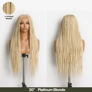 【LIVE】Frodio Veralux™ Fiber Full Lace Boho Curl & Water Wave Synthetic Box Braid Wig TikTokShopBlackFriday