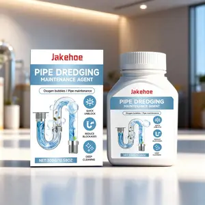 Drain Cleaner Kitchen/bathroom Toilet Sink Hair Grease Clog Remover Household Plunger, No More Worry Drain Maintenance Solution Cleaning Kitchen Degreaser