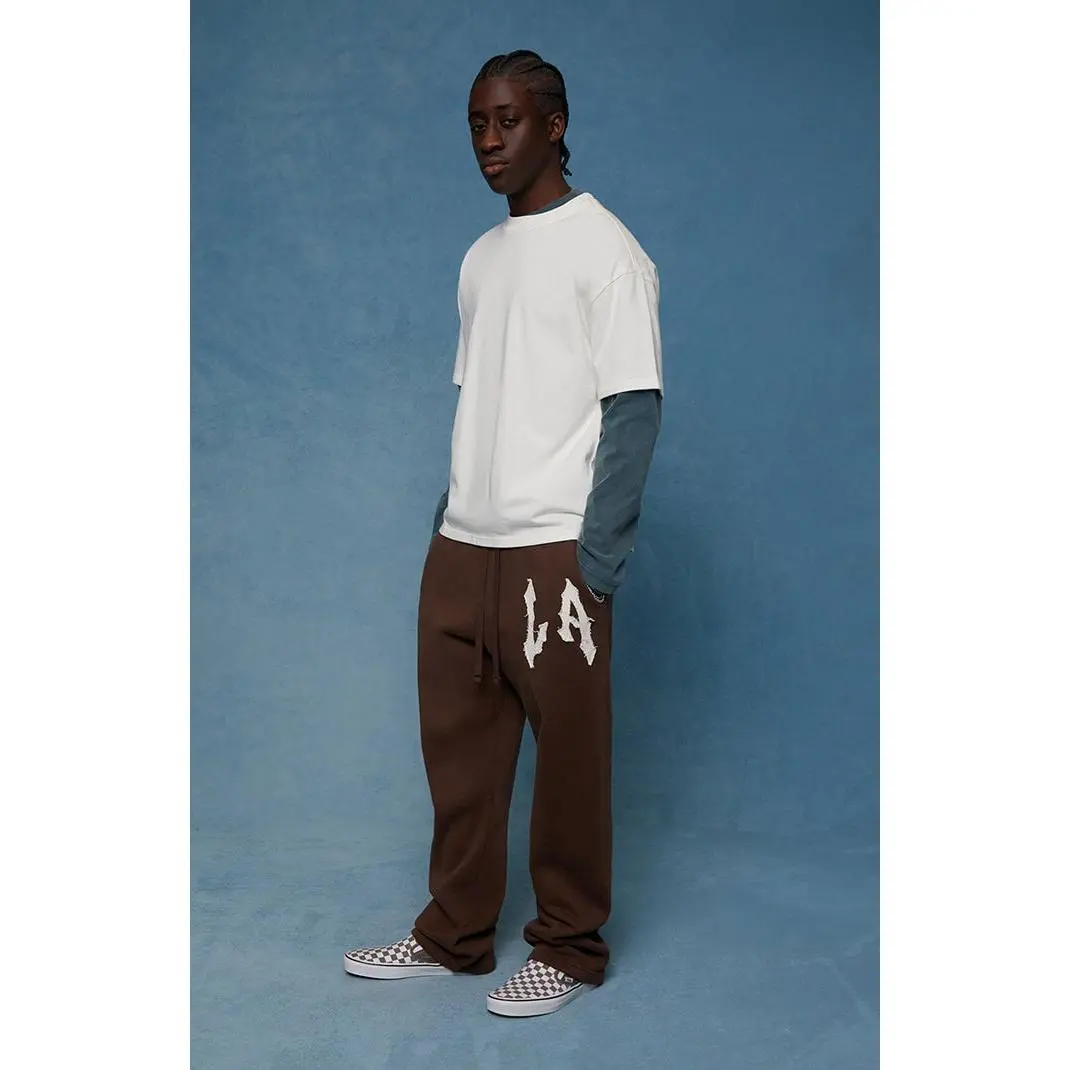 Pacsun Men's LA Raw Applique Baggy Sweatpants