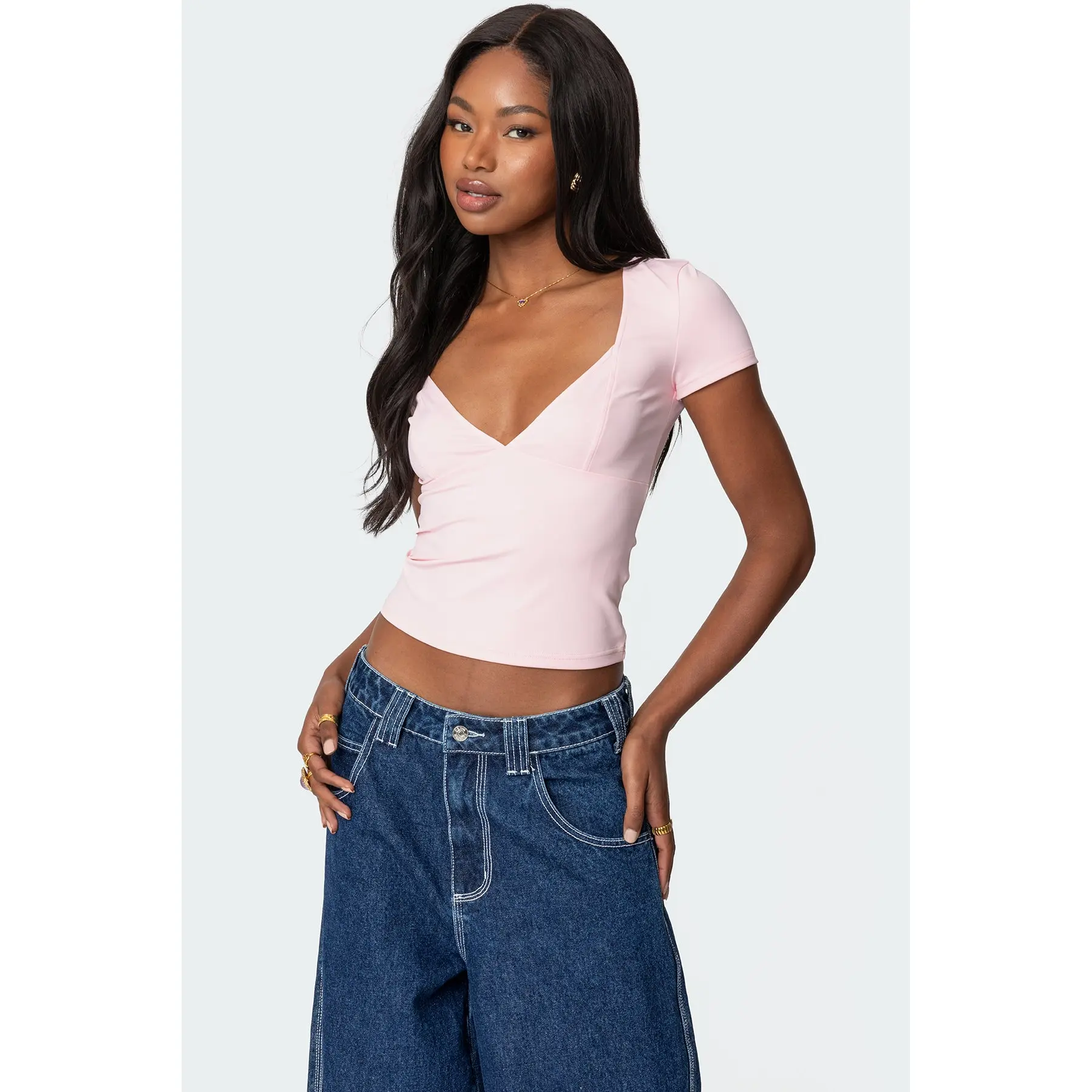 Katia V Neck Top