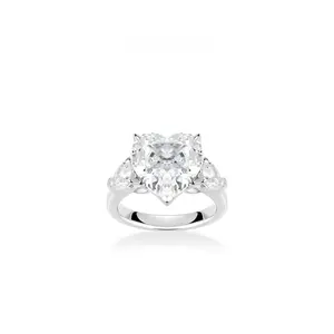 VAMERAY #10771 8 Carat Heart White Ring