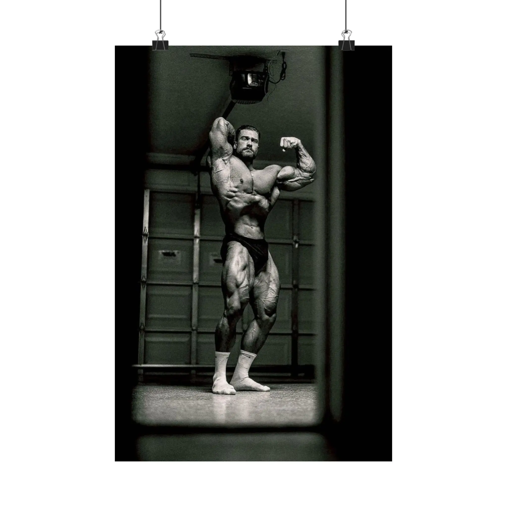 Cbum Christ Bumstead Matte Vertical Poster - Hanging Artistic Photo, Motivational Fitness Room Decoration for Dorm, Gym Home Decor, Fitness Enthusiasts