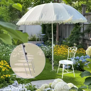 Heavy Stainless Steel Umbrella Stand, Outdoor Lawn Umbrella Holder, Garden Parasol Base, Outdoor Furniture, for Park, Yard, Beach, Patio, Lawn