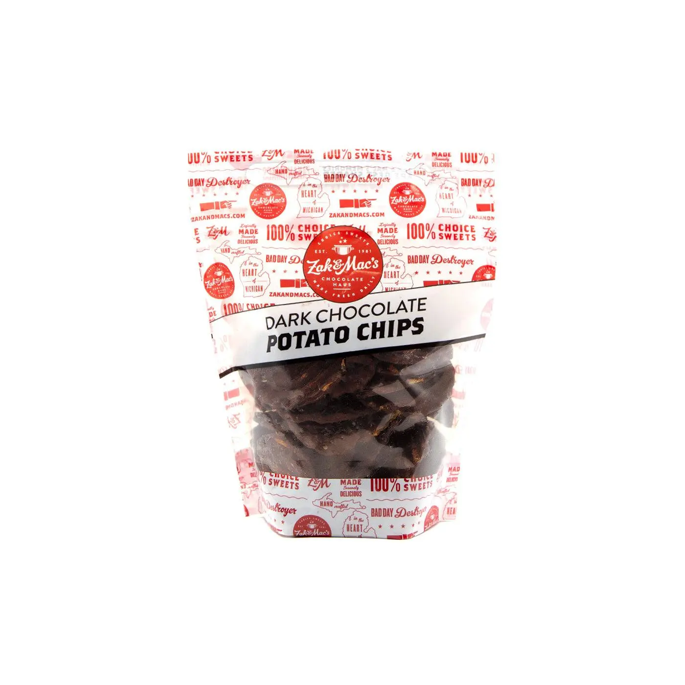 Dark Chocolate Potato Chips