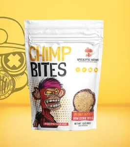 Peanut Butter Raw Cookie Bites - Apocalyptic Queen #521