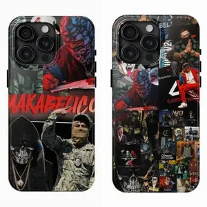 [IP 16 & IP 17 NEW] Makabelico Ghost Tough Phone Case for iPhone Series with Dual-Layer Defense and Wireless Charging | Cartel del Norte Fashion Trendy High Quality Design Accessories